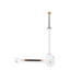 Classic Scooter with Basket - White