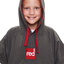 Kid's Quick Dry Microfibre Changing Robe - Grey