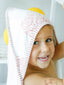 Kids Hooded Towel - Pink City Print