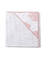 Kids Hooded Towel - Pink City Print