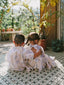Leaf Print Girls Summer Dress