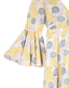 Leaf Print Girls Summer Dress