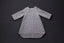 Organic Quilted Maxi Coat - Grey