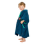 Kid's Towelling Change Robe - Navy