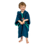 Kid's Towelling Change Robe - Navy
