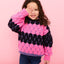 Marissa Bubble Stitch Stripe Kids Jumper