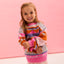 Poppy Heart Intarsia Kids Knitted Jumper
