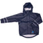 Navy Waterproof Jacket & Dungaree Set
