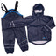 Navy Waterproof Jacket & Dungaree Set