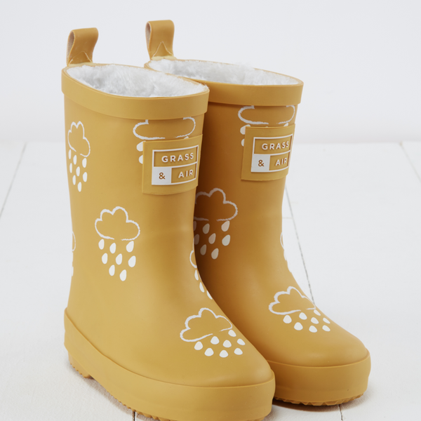 Girls fleece lined 2024 wellies