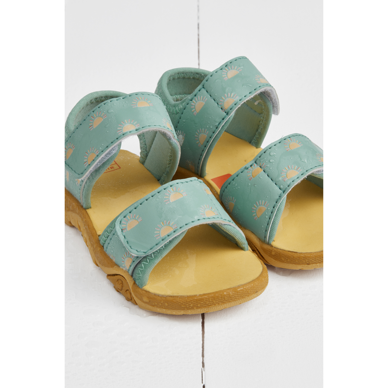 Colour Changing Sandals - Green