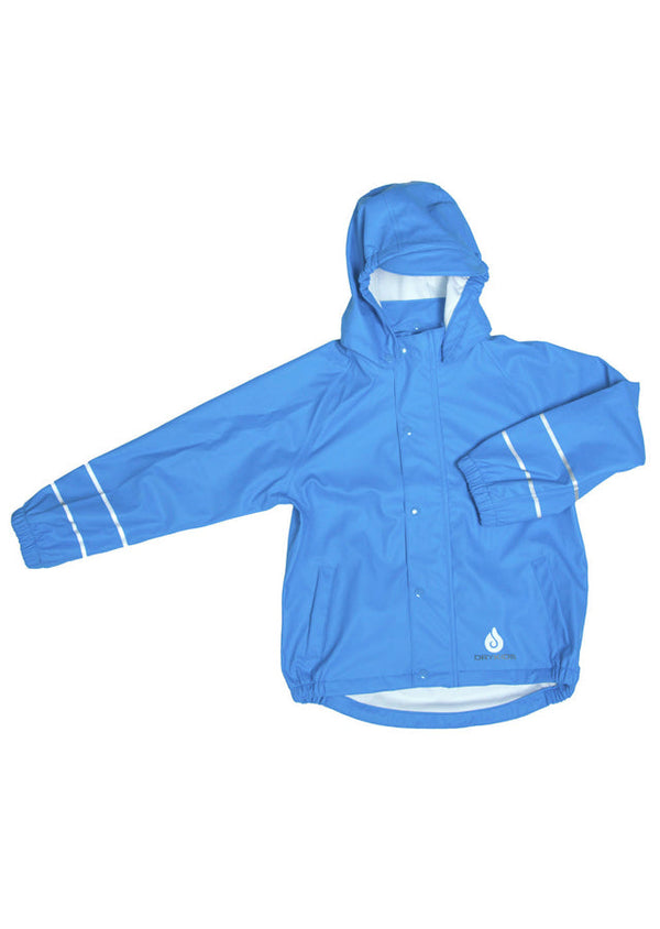 Turquoise Waterproof Jacket & Dungaree Set