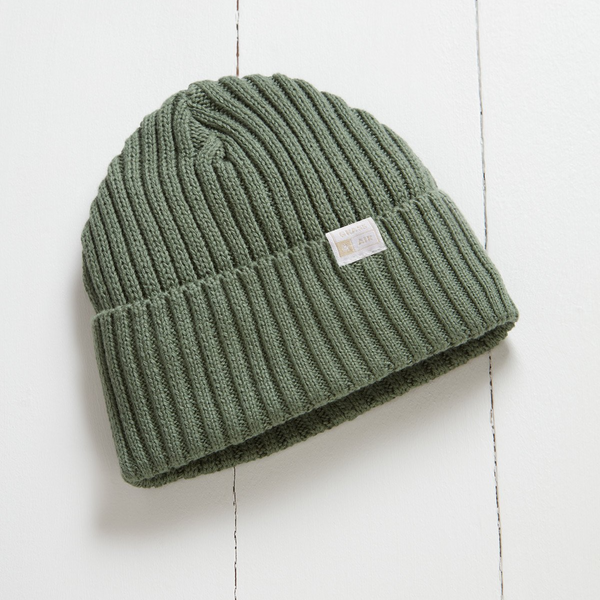 Chunky Knit Beanie - Khaki