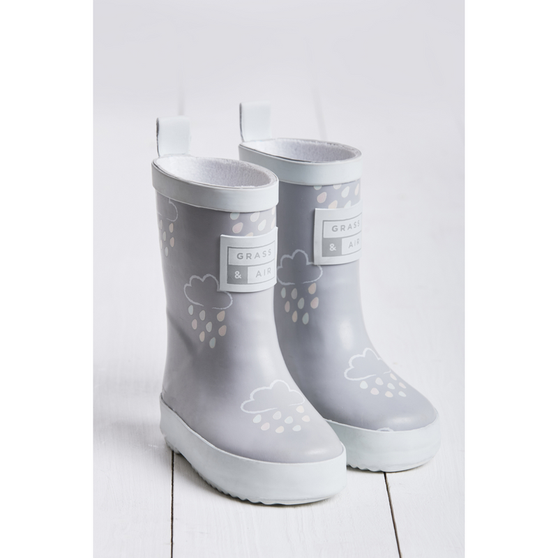 Toddler Wellies - Light Grey