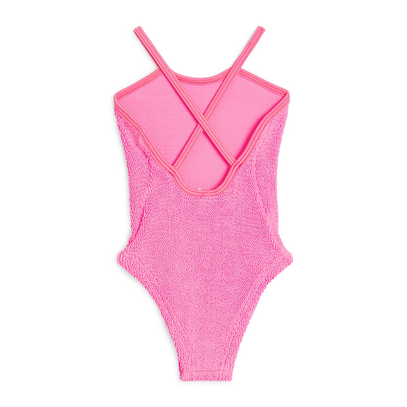 Kids Margot Crinkle Swimsuit - Pink
