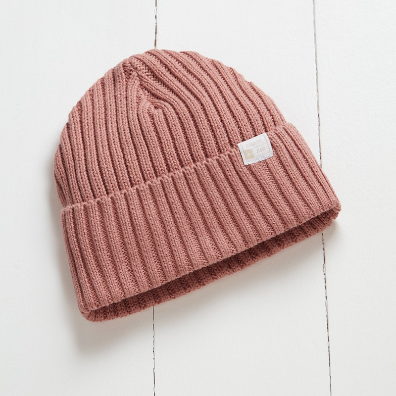 Chunky Knit Beanie - Rose