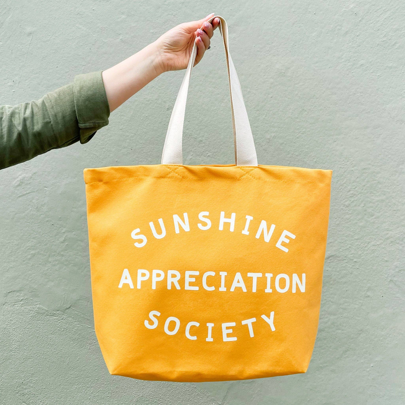 Sunshine Appreciation Canvas Tote Bag