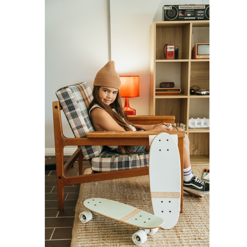 Banwood Skateboard - White