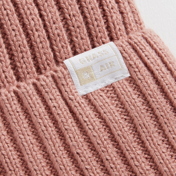 Chunky Knit Beanie - Rose