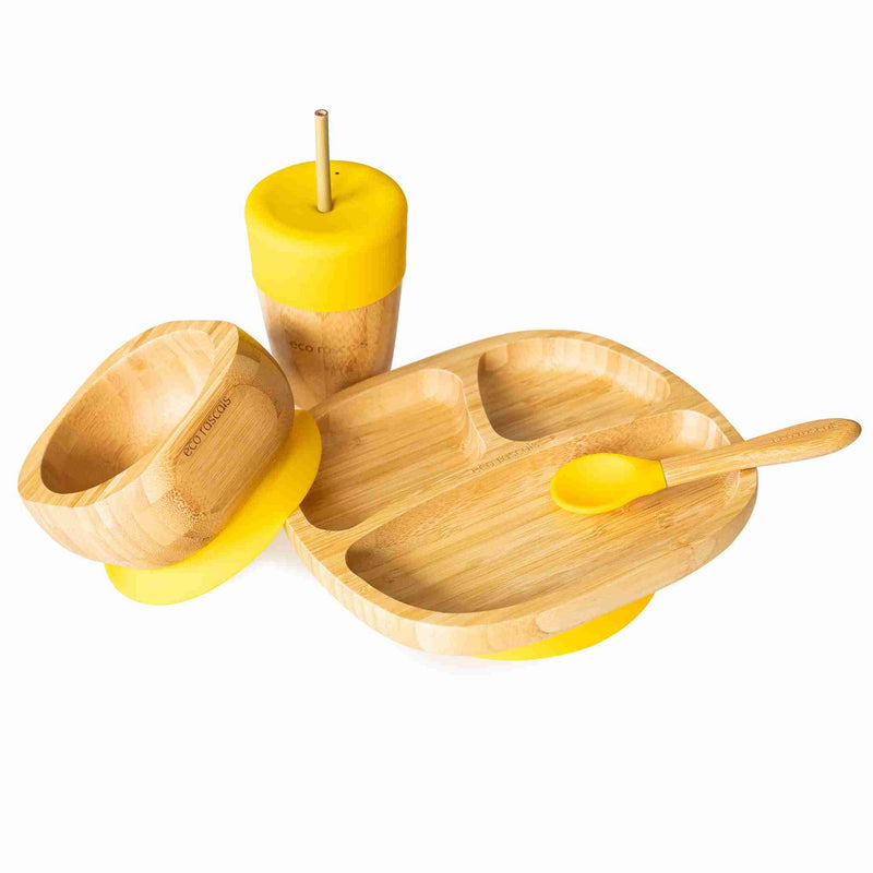 Bamboo Classic Section Plate Gift Set