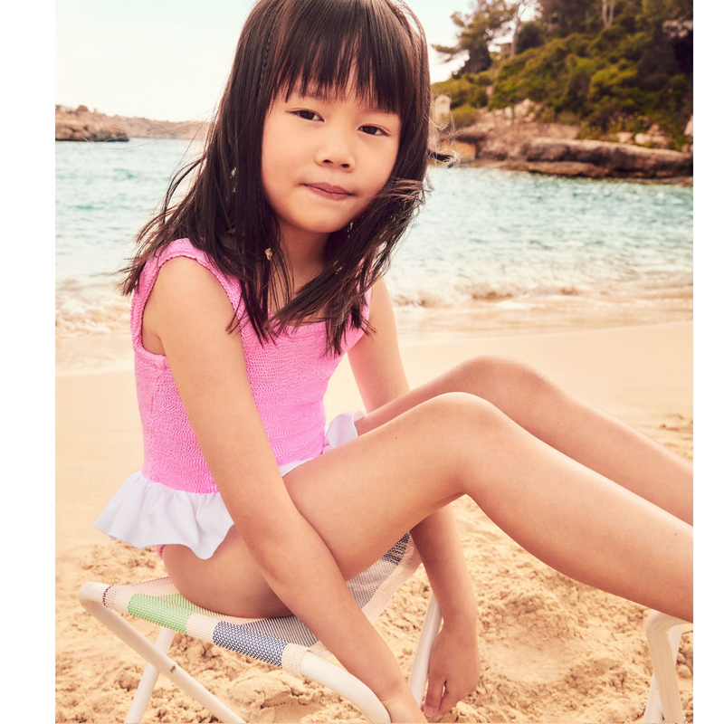 Baby Denise Swimsuit - Bubblegum Pink