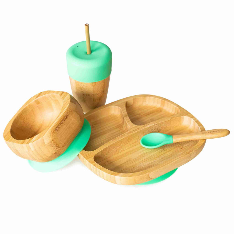 Bamboo Classic Section Plate Gift Set