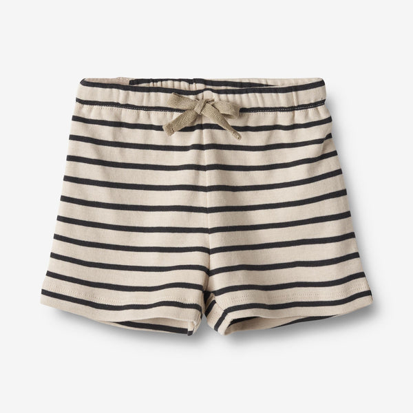 Vic Jersey Shorts - Navy Stripe