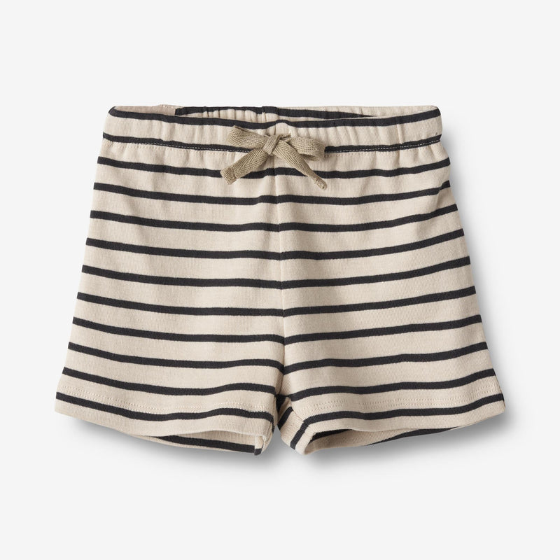 Vic Jersey Shorts - Navy Stripe