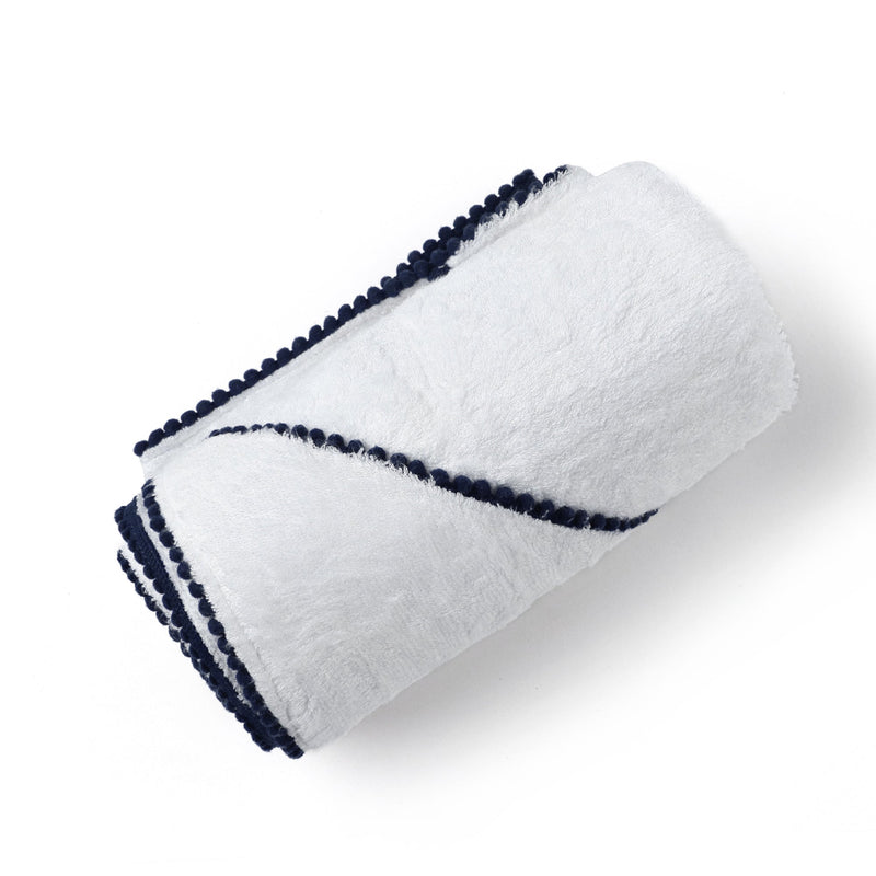 Bamboo Cotton Pom Pom Hoodel Baby Towel