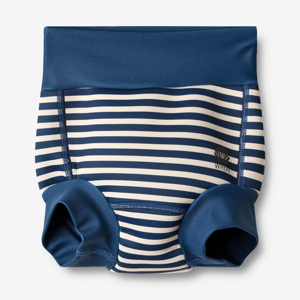 Neoprene Swim Pants - Indigo Stripe