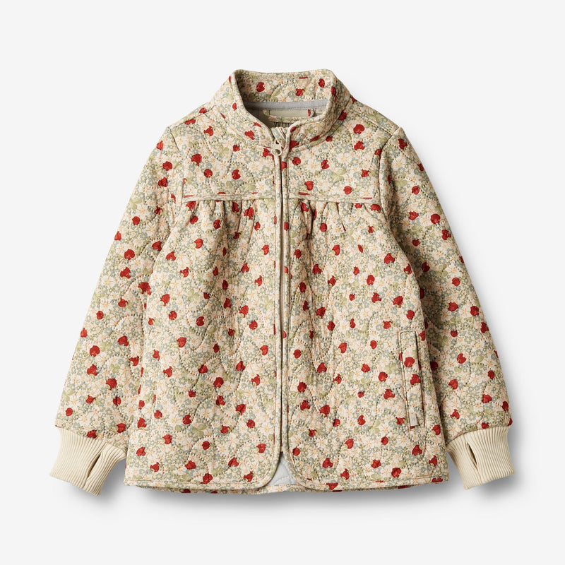 Kids Thermo Jacket  - Strawberry Print