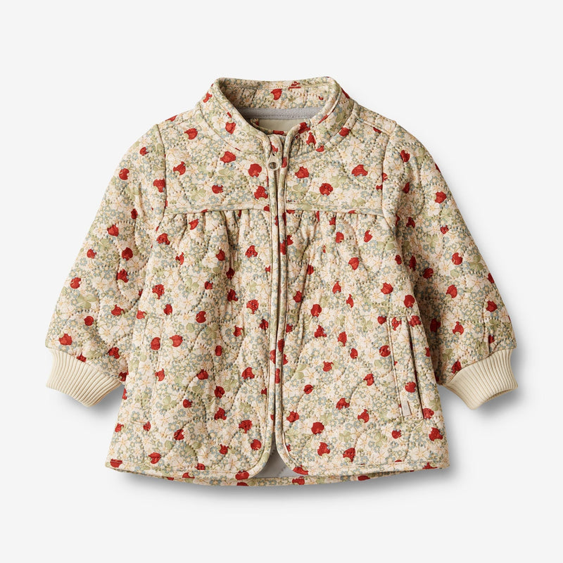 Baby Thermo Jacket - Strawberry Print