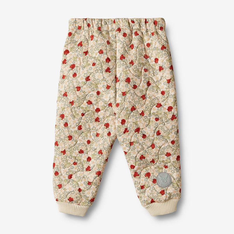 Baby Thermo Pants - Strawberry Print
