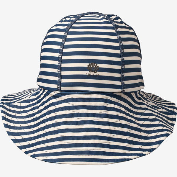 UV Kids Sun Hat - Indigo Stripe