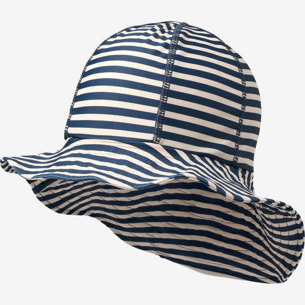 UV Kids Sun Hat - Indigo Stripe