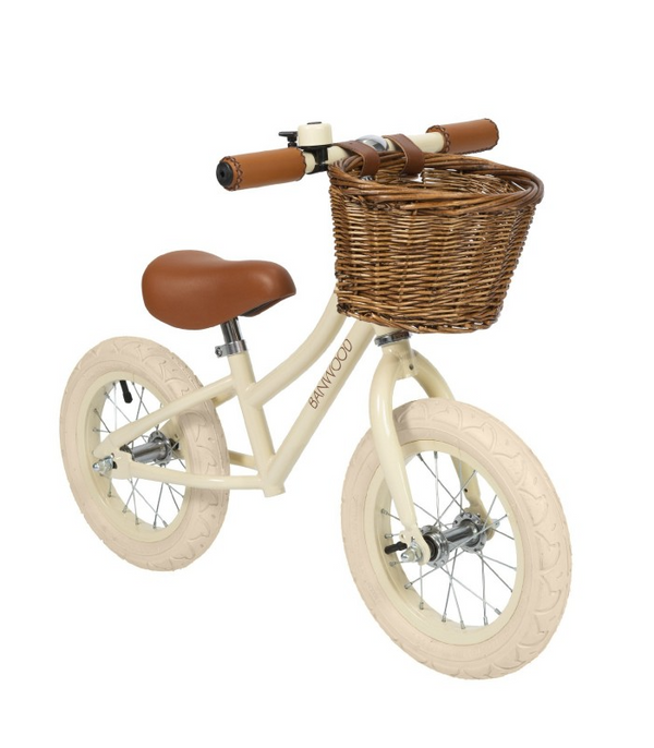 Vintage Balance Bike - Cream
