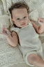 Organic Cotton Knitted Baby Romper