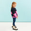 Adult and Mini Me Stripe Bubble Stitch Matching Jumpers