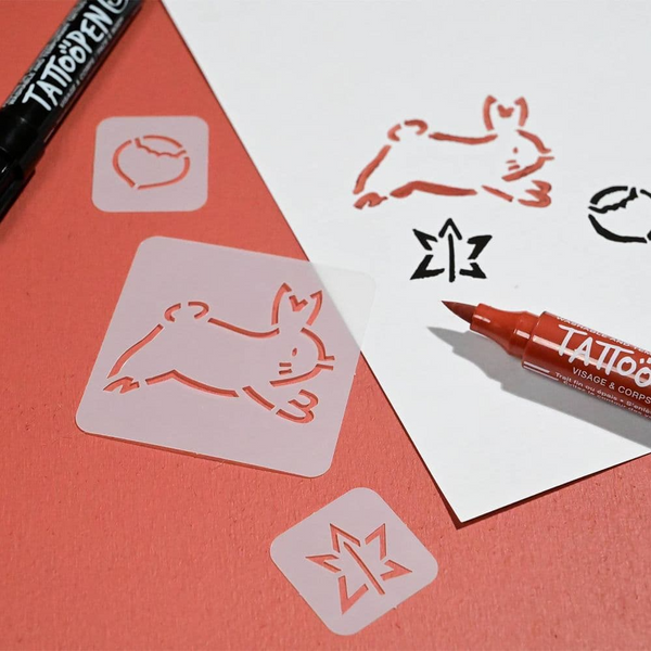 Nailmatic Tattoo Pen Set - Bunny